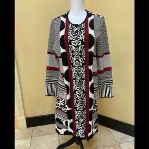 Gorgeous Chico’s long sweater coat size 2 large